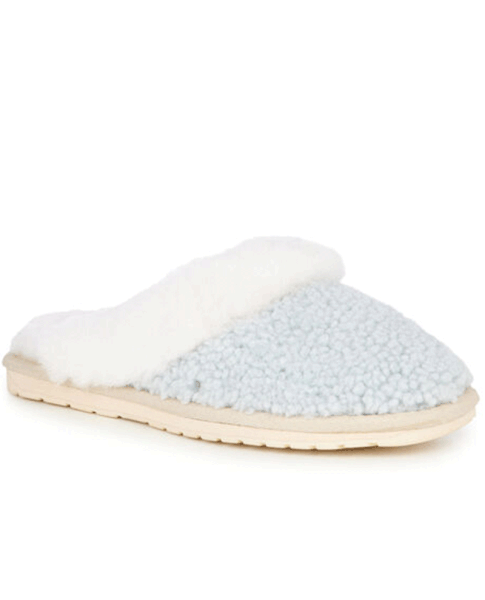 Jolie Teddy Slate Slippers