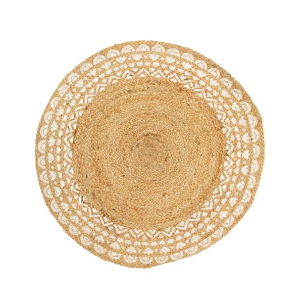 Trouva: Ibiza White Jute Rug