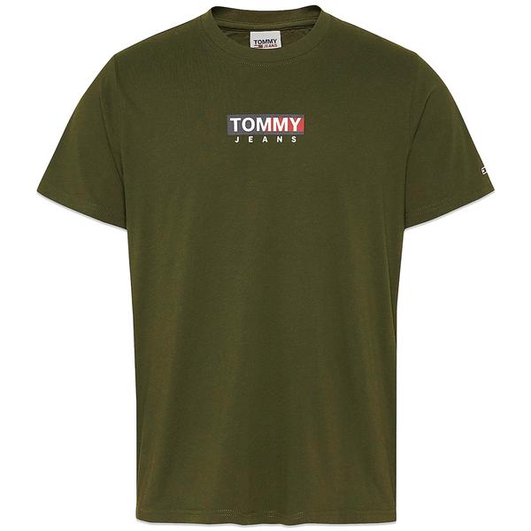 Tommy Hilfiger Entry Print T Shirt Dark Olive