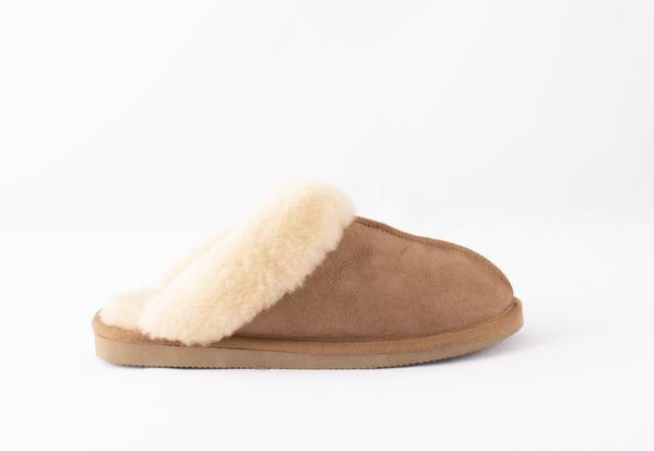 Sheepskin Slippers Jessica In Chestnut Size 38 UK 5