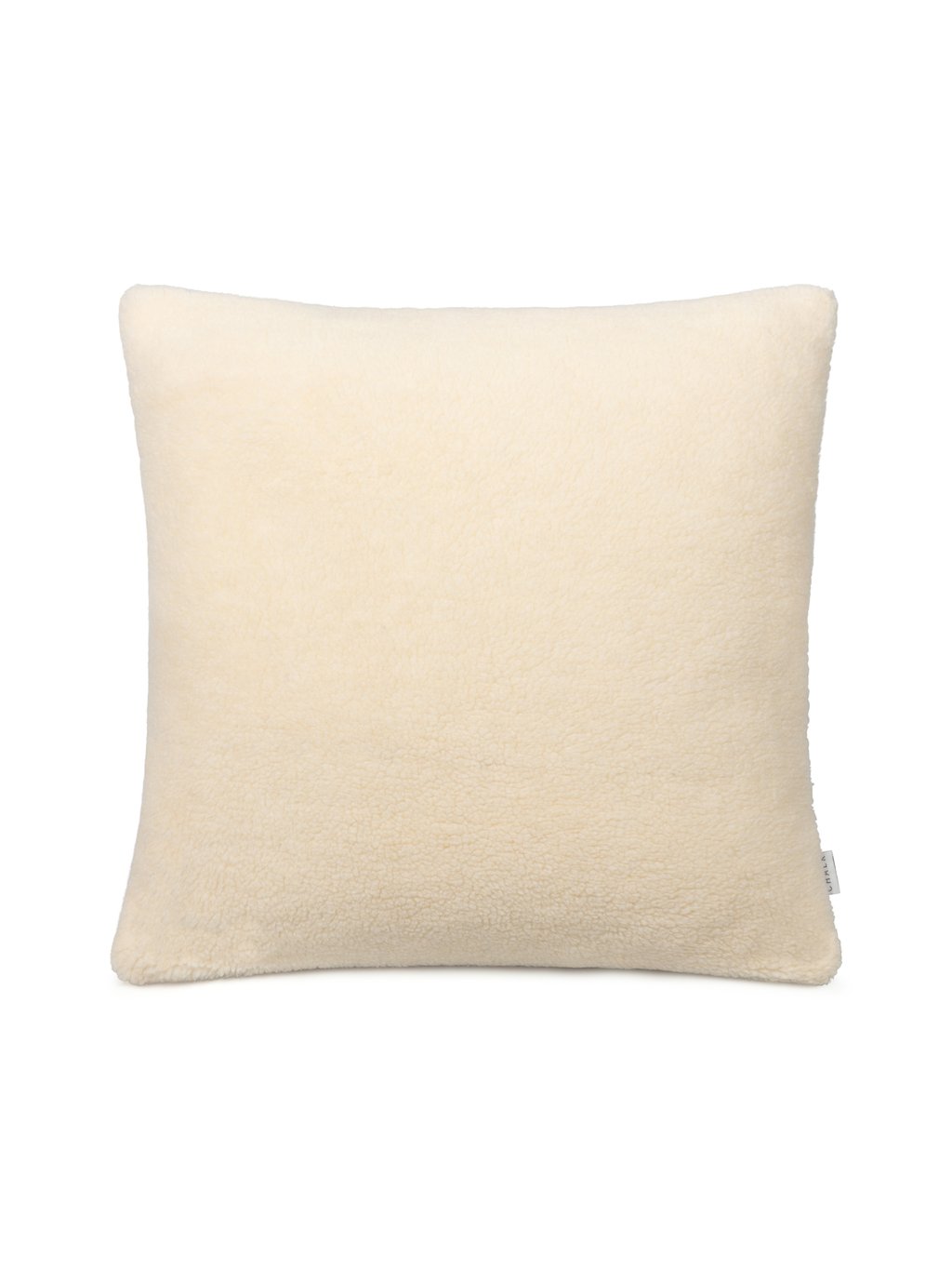 Off-White Sheepskin Square Cushion