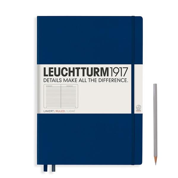 Leuchtturm1917 Master A4 Hardcover Notebook Navy