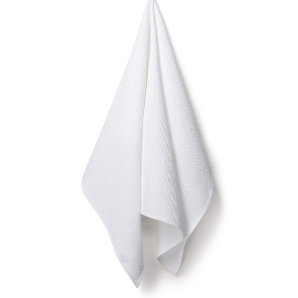 Medium Waffle Towel White