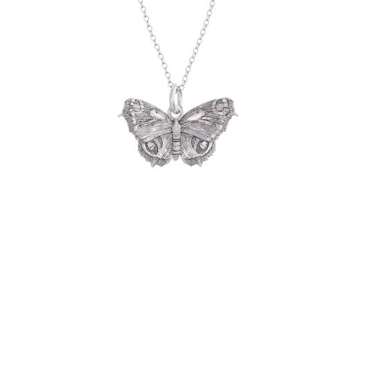 LICENSED TO CHARM Butterfly Necklace Sterling Silver