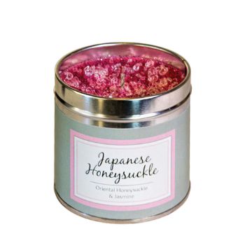 Best Kept Secrets Japanese Honeysuckle Candle in a Tin