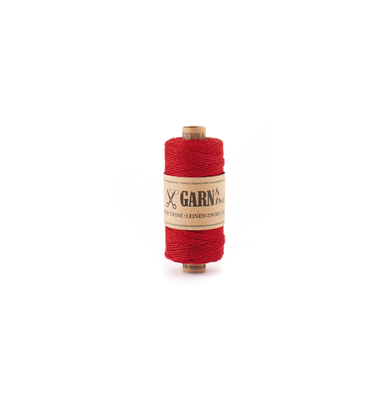 Linen Bakers Twine Red