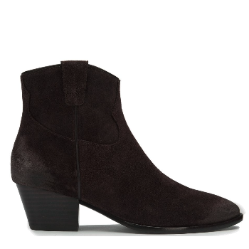 Ash Houston Suede Boots Brown