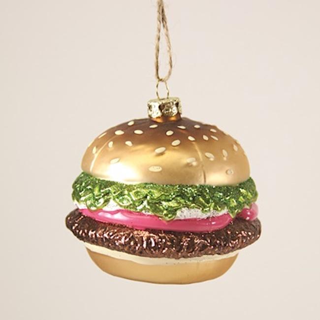 Cody Foster & Co Hamburger Christmas Tree Ornament
