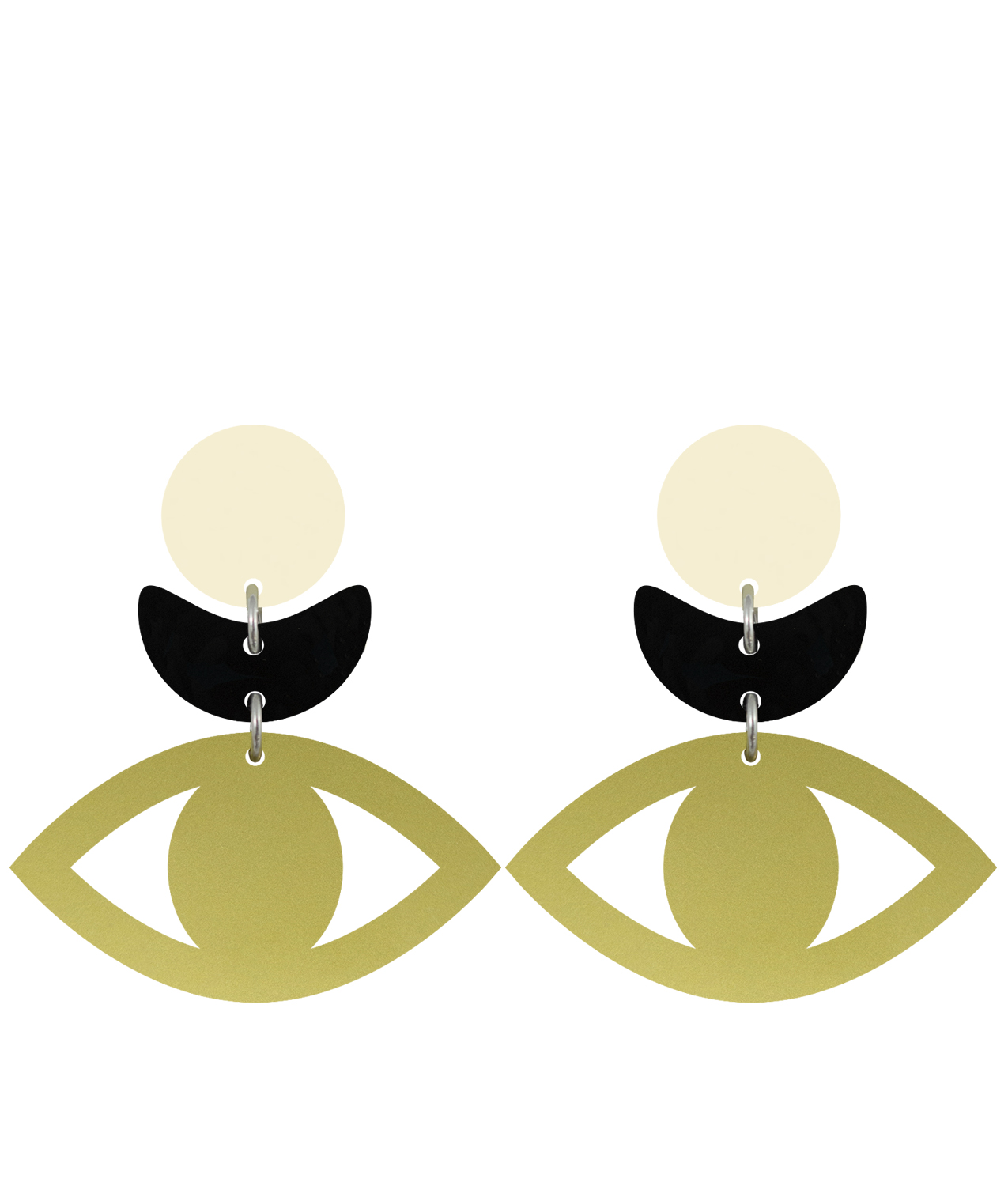 Orella Jewelry Olimpia Earrings Golden