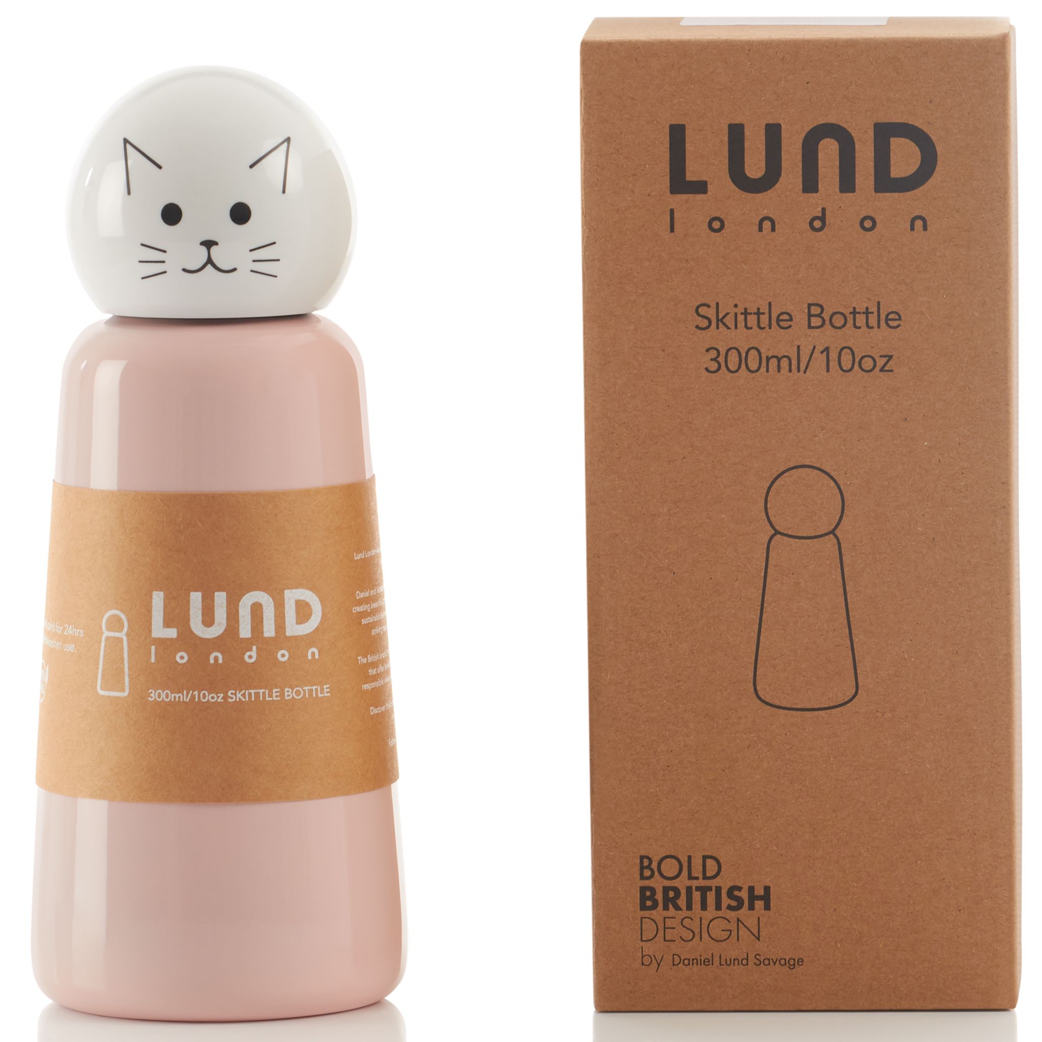 Lund London 300ml Cat Skittle Mini Bottle