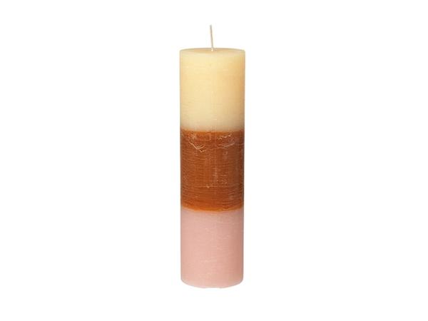 Broste Copenhagen Multicoloured Pillar Candle