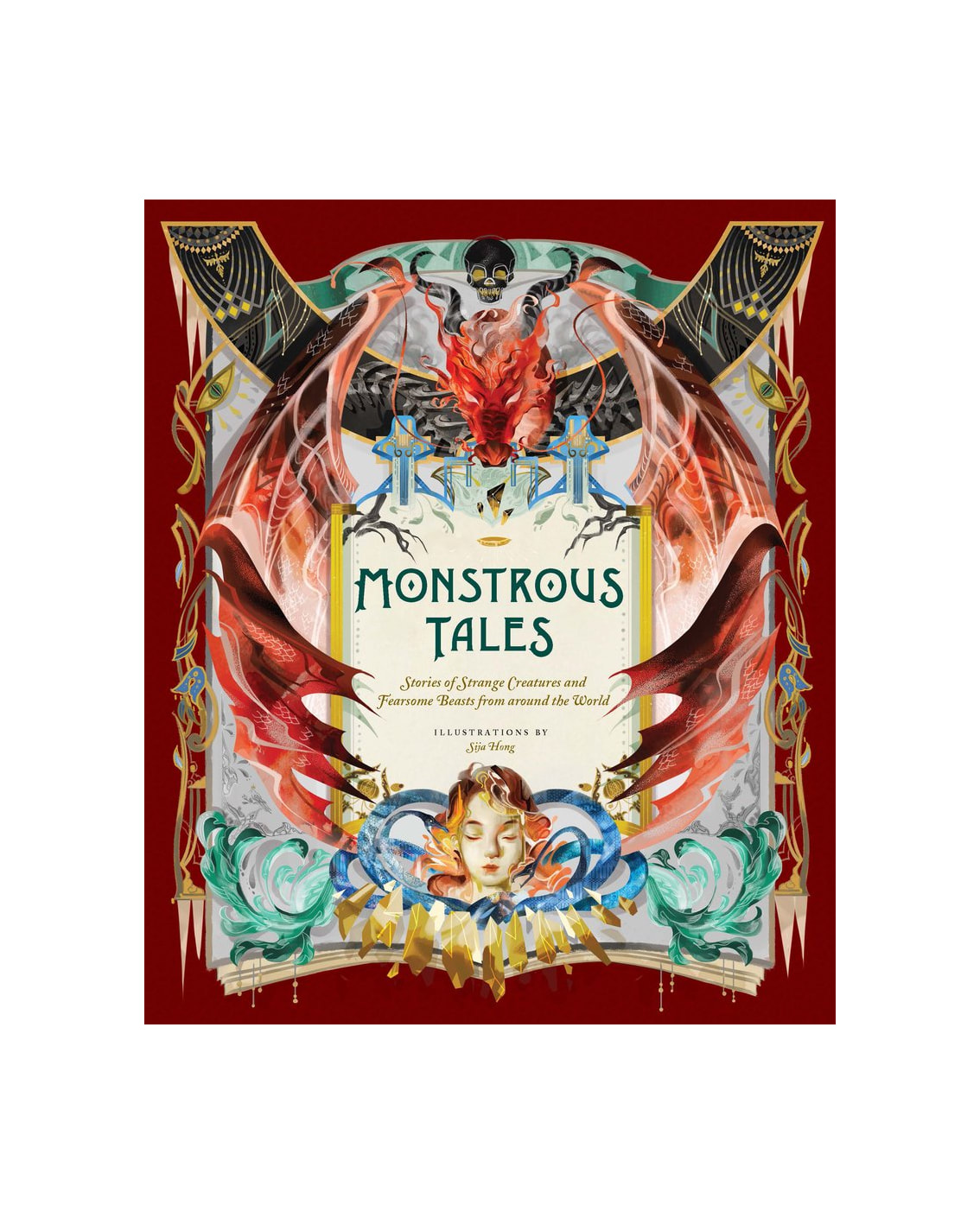 Abrams & Chronicle Books Monstrous Tales Book by Sija Hong