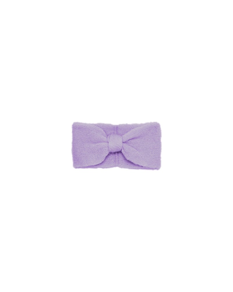 Tricot headband Lila