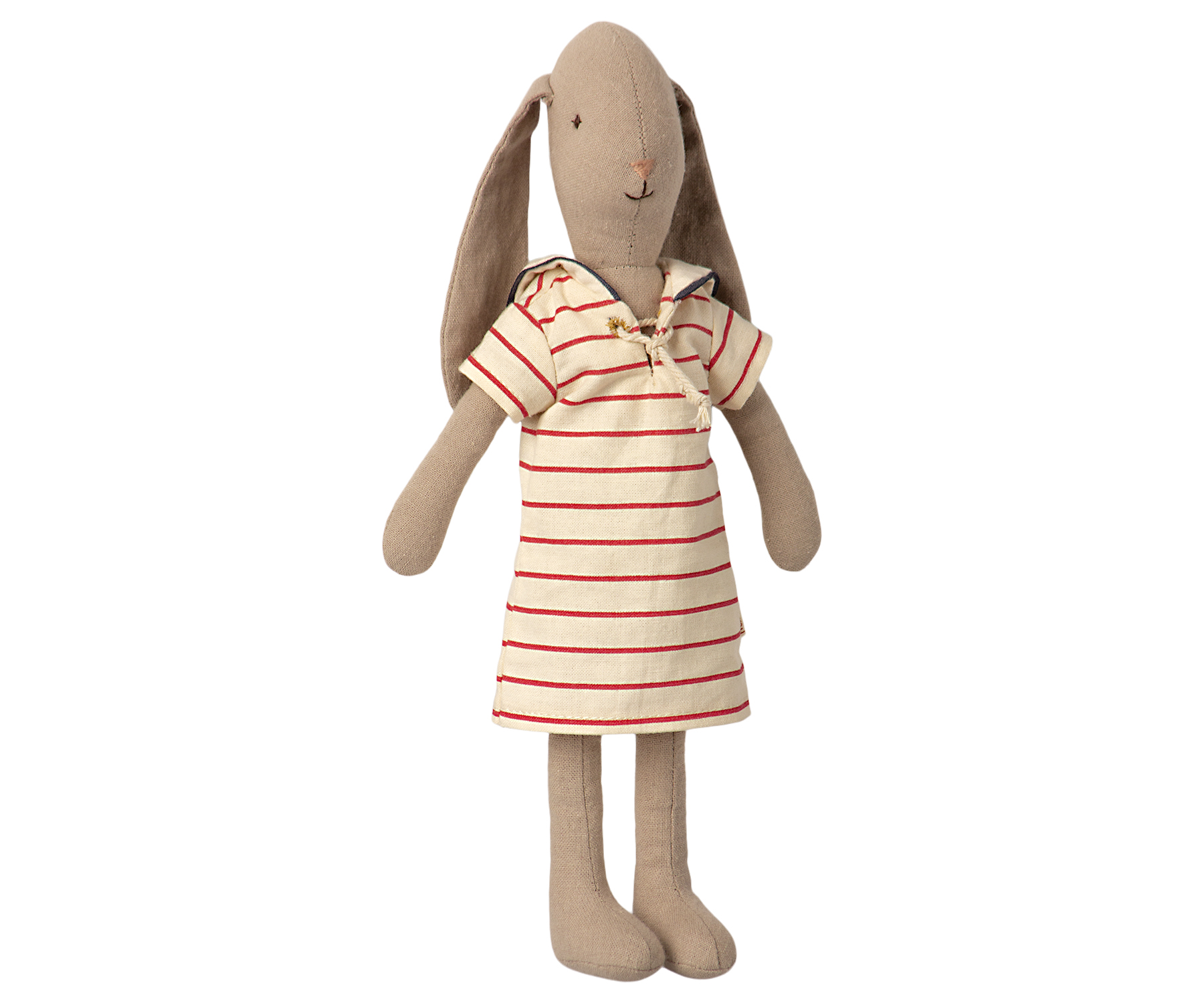 Maileg Bunny In Striped Dress Size 2