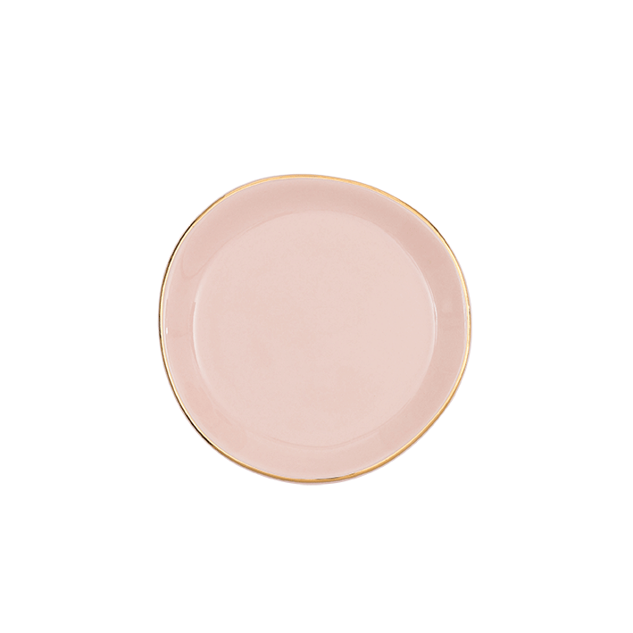 Urban Nature Culture Small Pink Good Morning Plate Set of 2