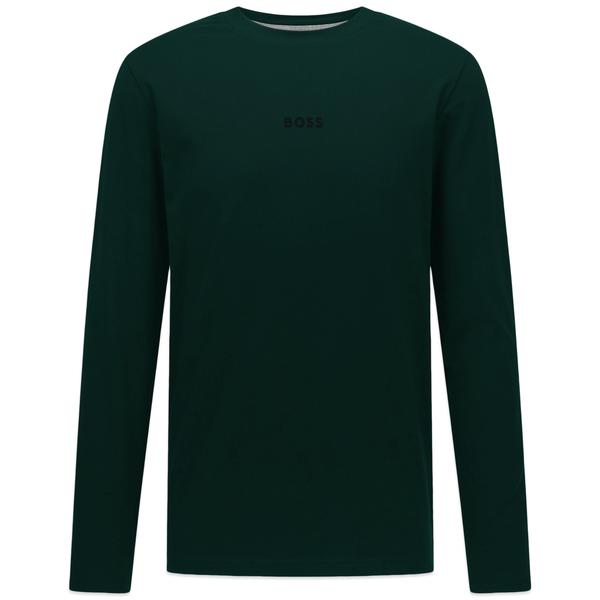 Boss Tchark 1 Long Sleeve T Shirt Dark Green