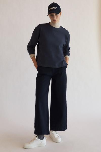 Ecoalf Vintage Navy Getaria Woman Sweatshirt