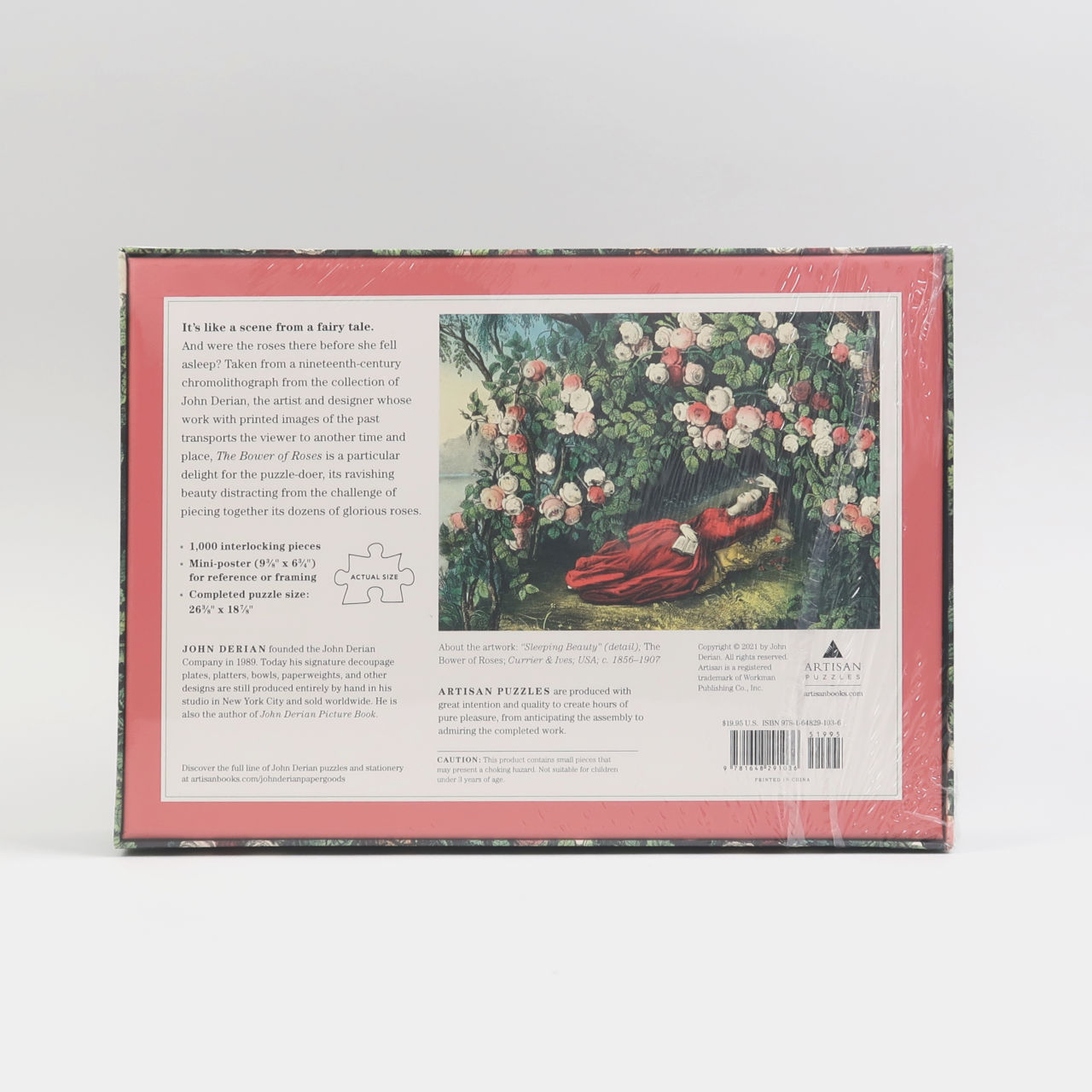 Sleeping Beauty - John Derian - 1000 Piece Puzzle IV7770