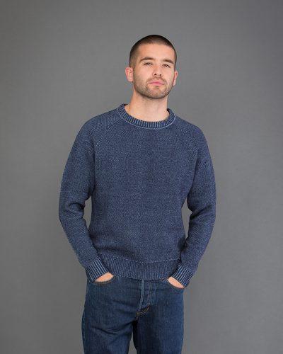 Crew Neck And Cashmere Merino Jumper