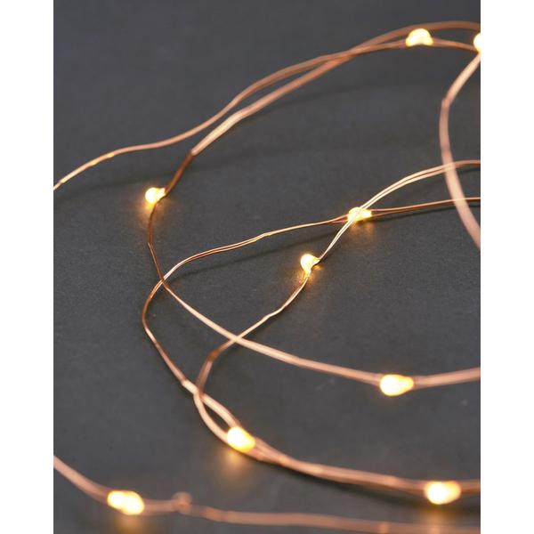 String Lights In Copper