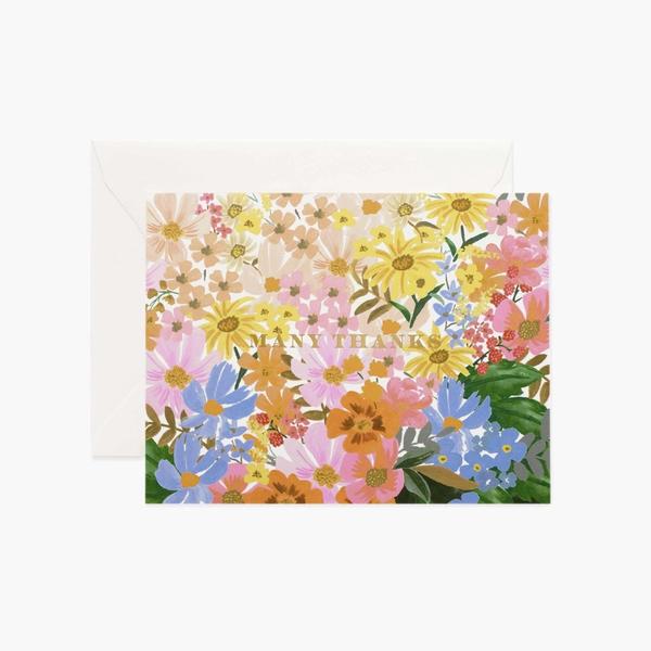 Marguerite Thank You Cards Pack Of 8