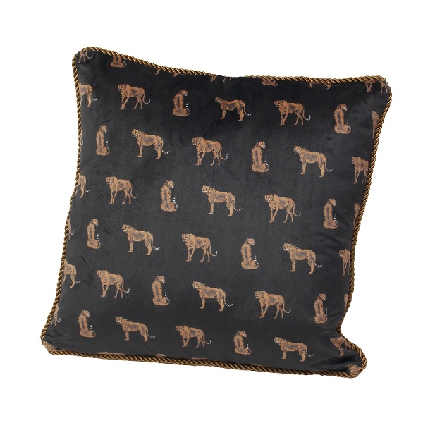 &Quirky Leopard Design Cushion