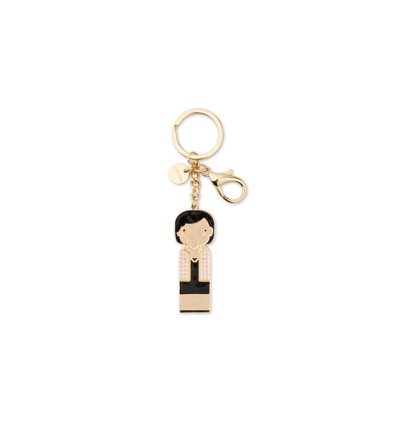 Pink Coco Chanel Keychain