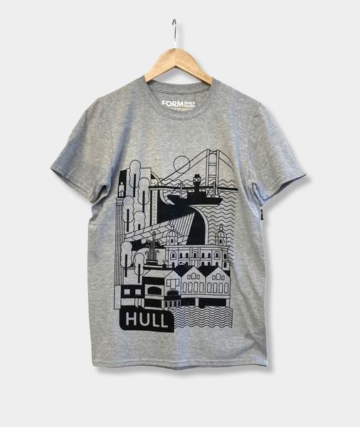 Form Shop & Studio Hull Screenprinted T Shirt
