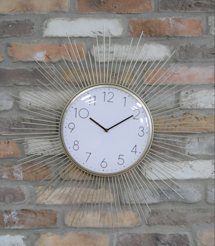 Sunburst Clock