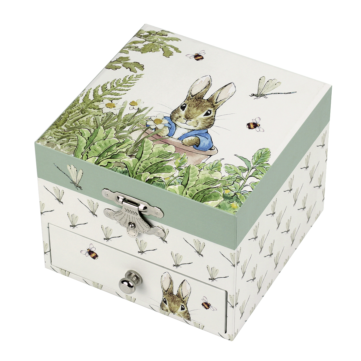 Trousselier Musical Cube Box Peter Rabbit - Dragonfly