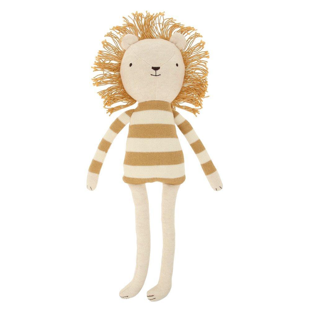 Plush lion angus 100 cotton organic