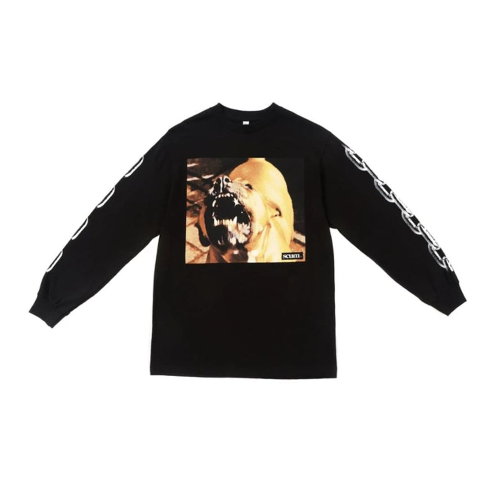 Scum Dogchain LS T-Shirt - Black