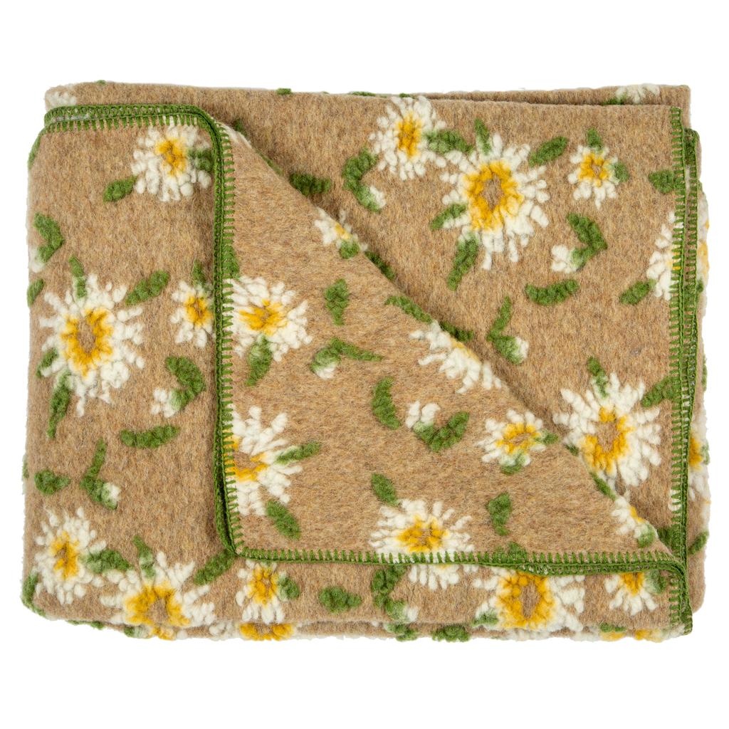 Biella Fabrics Alpine Meadow Wool Blanket