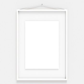 Moebe "Frame" by Moebe | A3 Aluminum, White