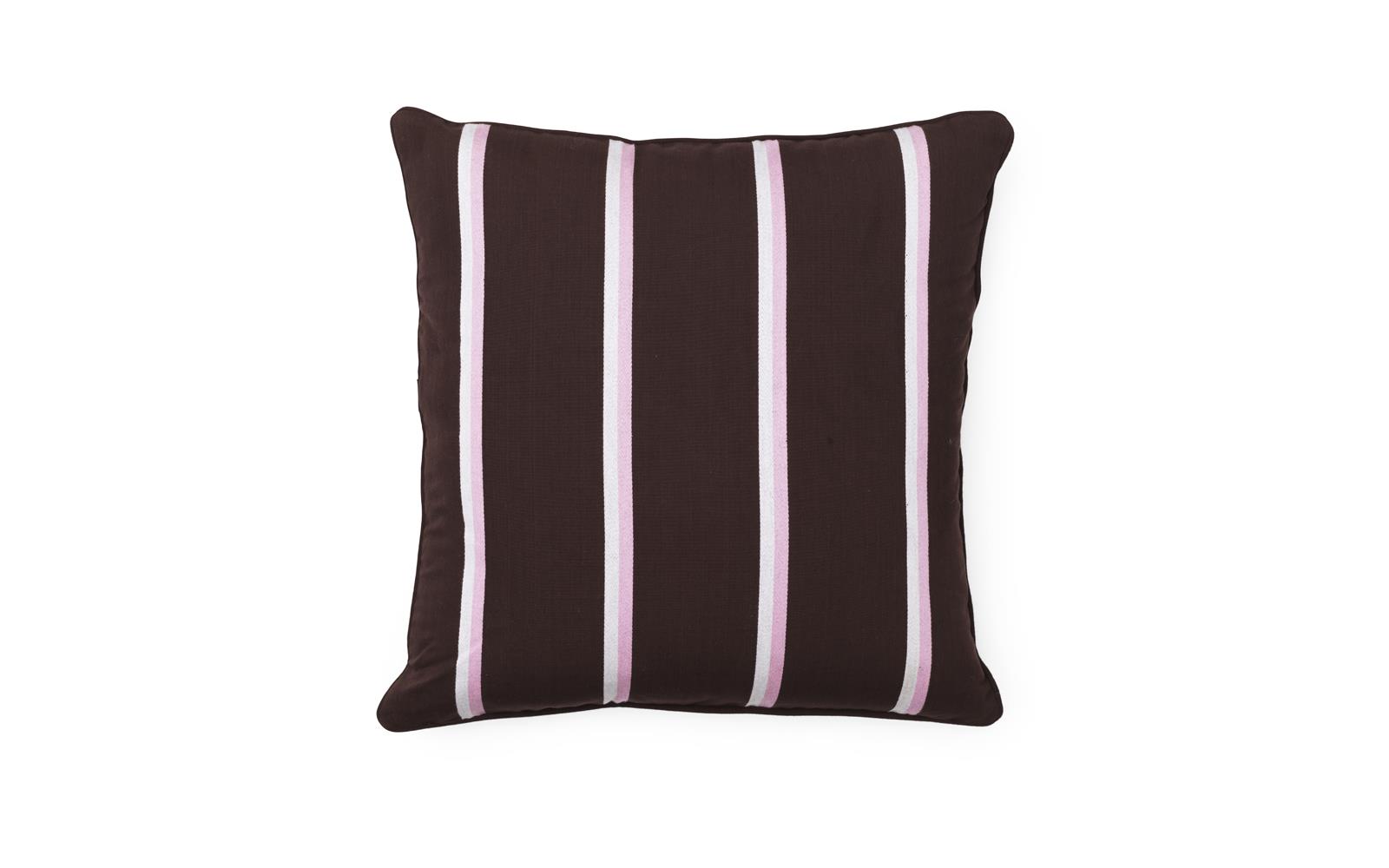 Normann Copenhagen Cushion Trifle Stripe 50 x 50 cm Parterre Brown