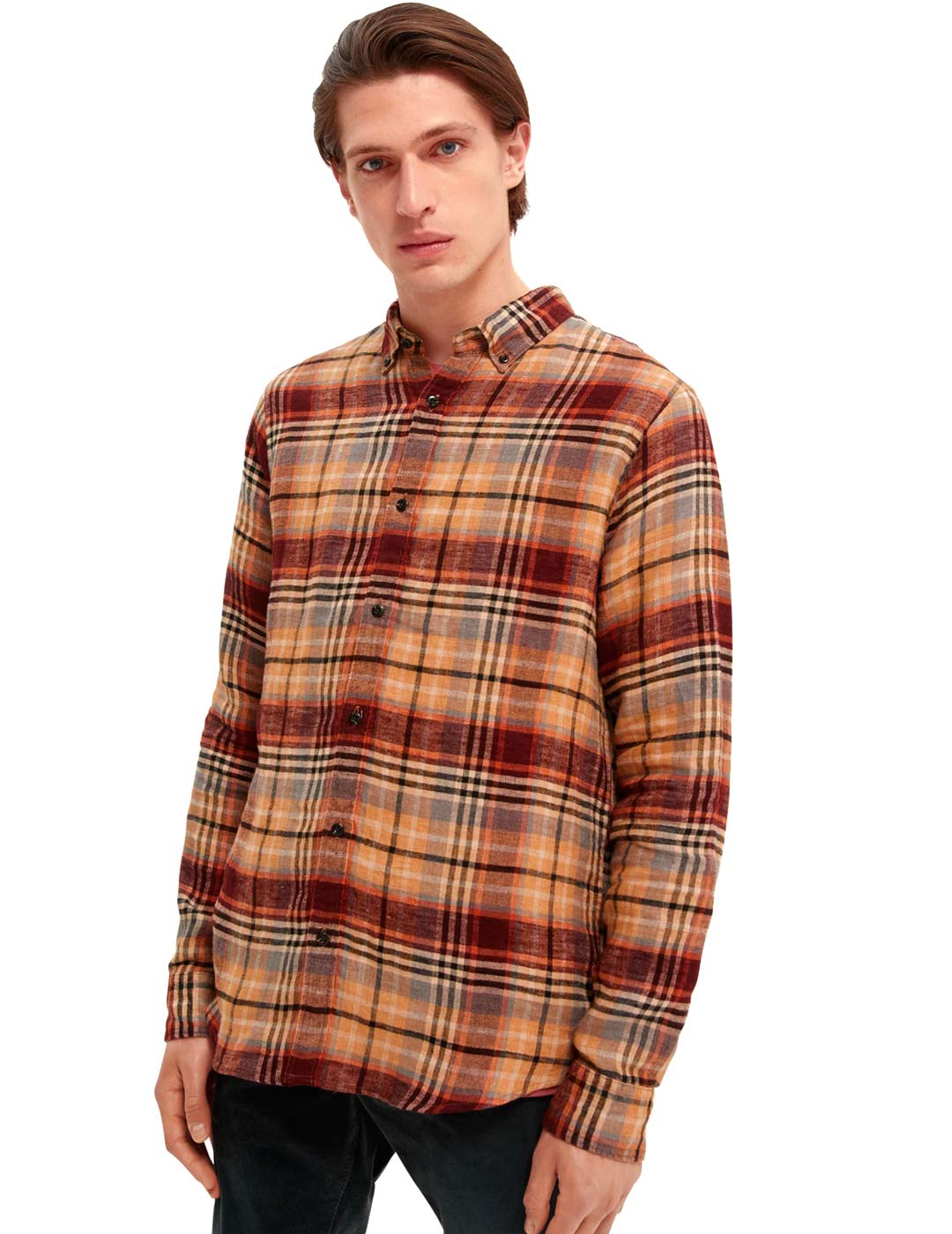 Big Flannel Pictures Shirt Beige