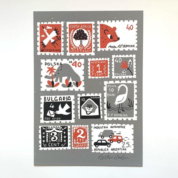 BETHAN WOOLLVIN Stamp Collection