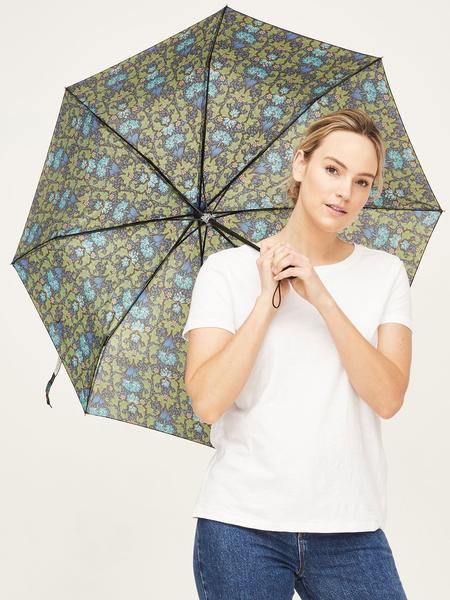 Recycled Plastic Umbrella Floral Print