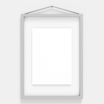 Moebe "Frame" by Moebe | A4 Aluminum, Light Grey