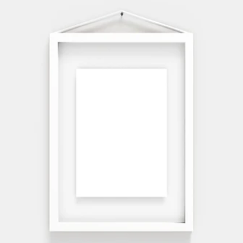 Moebe "Frame" by Moebe | A5 Aluminum, White