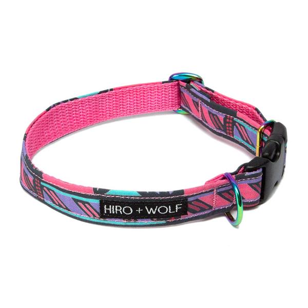 Mud Cloth Vegan Dog Collar