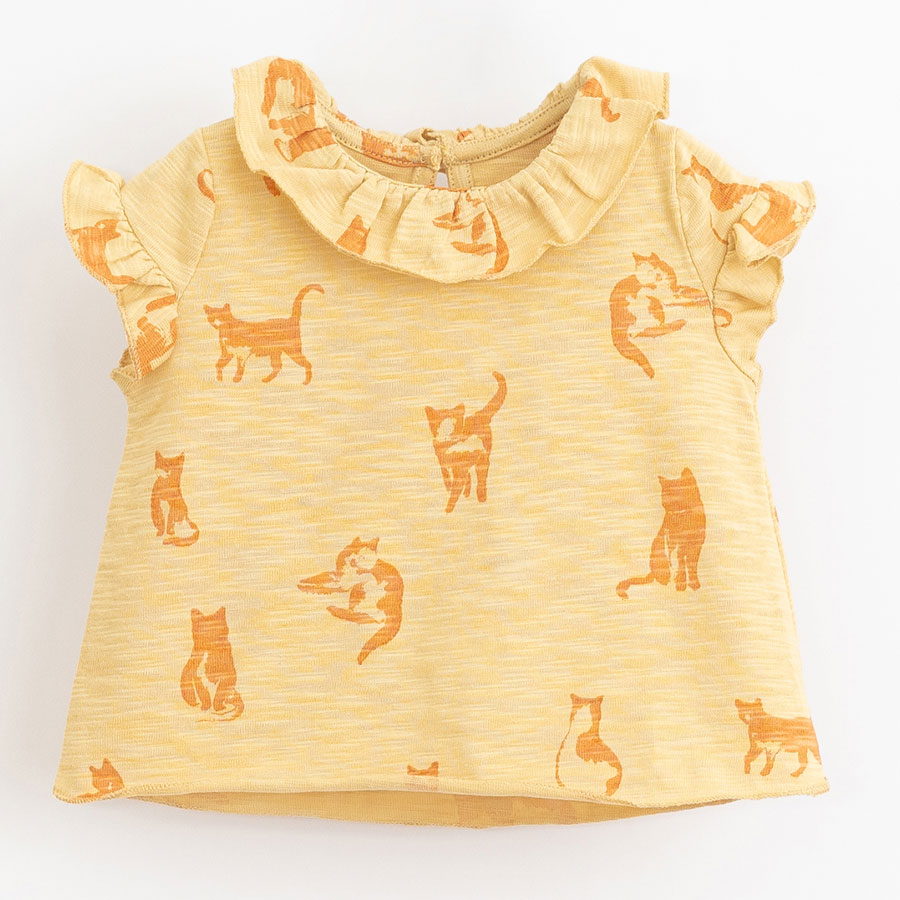 Play Up Cat Tank Top for Babies
