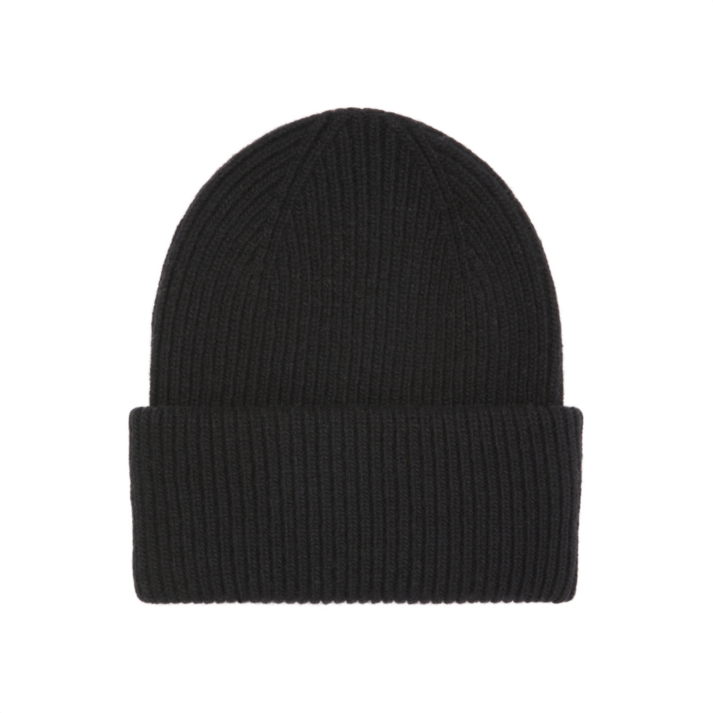 Colorful Standard Merino Wool Hat, Deep Black