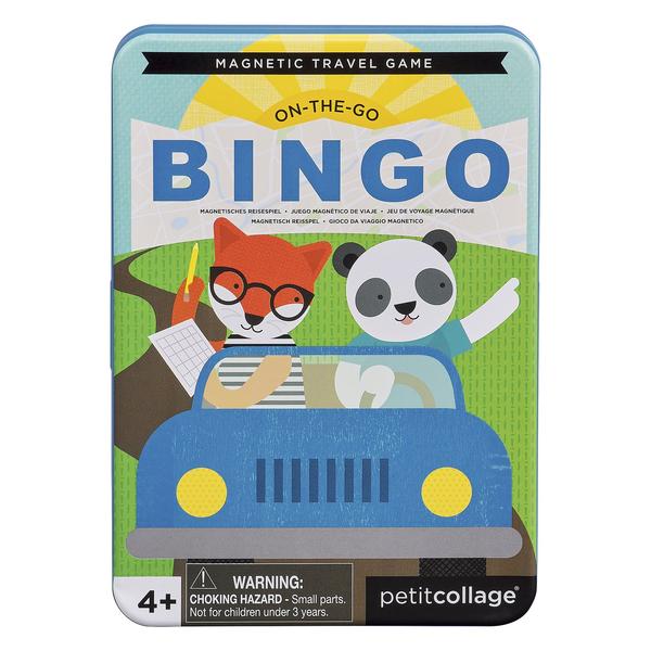 PetitCollage On The Go Bingo Magnetic Travel Game