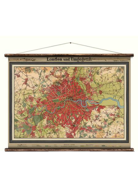 Wall Hanging London Map