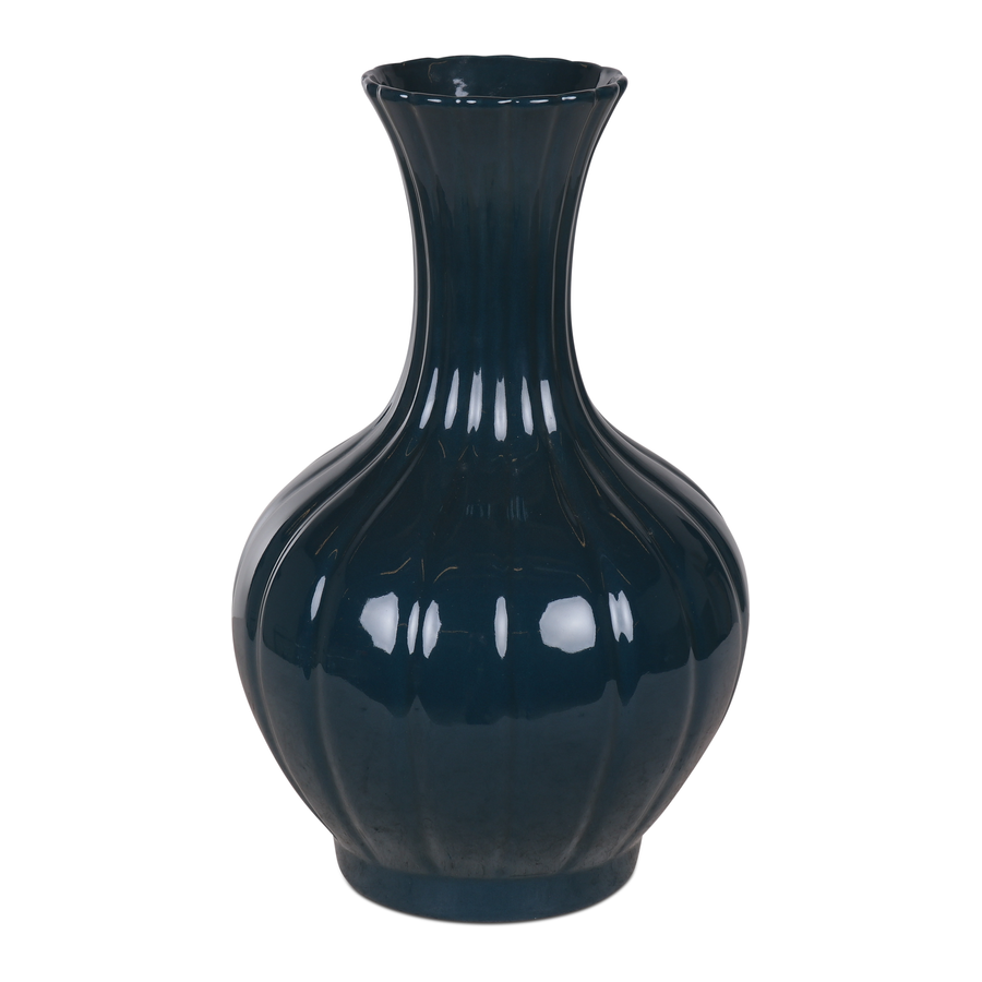 Vase Qingdao Dark green