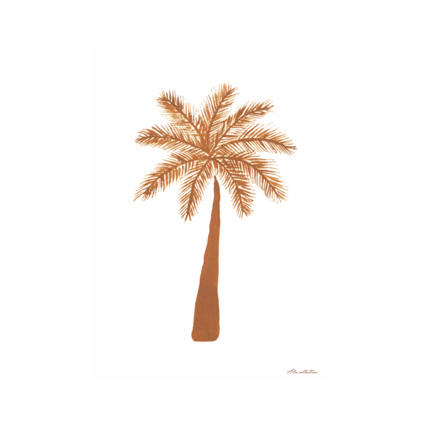 A la Poster A 4 Palmtree