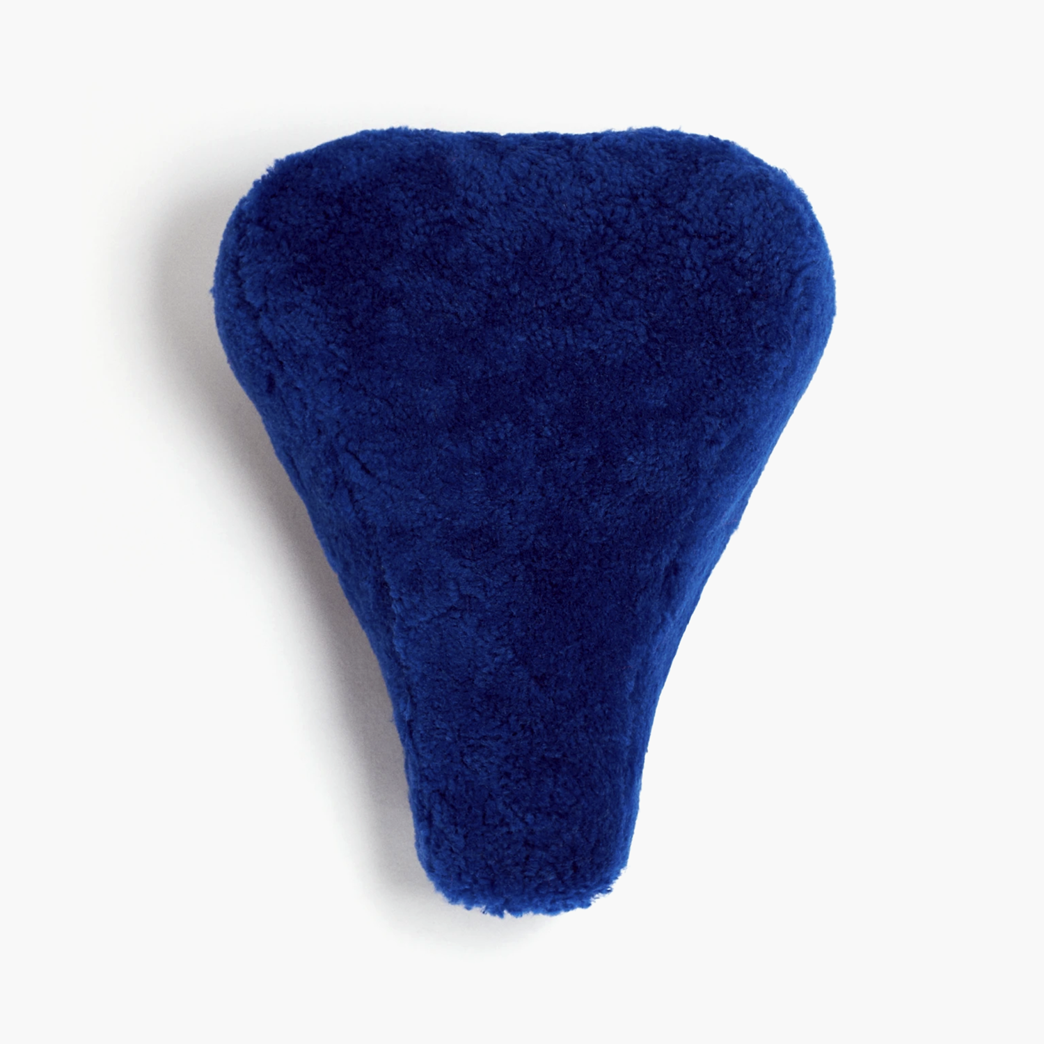 Toasties Sheepskin Bicycle Seat Cover Royal Blue