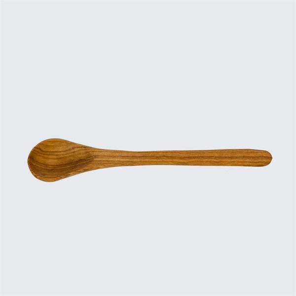 Olive Wood Hand Carved Breakfast Spoon