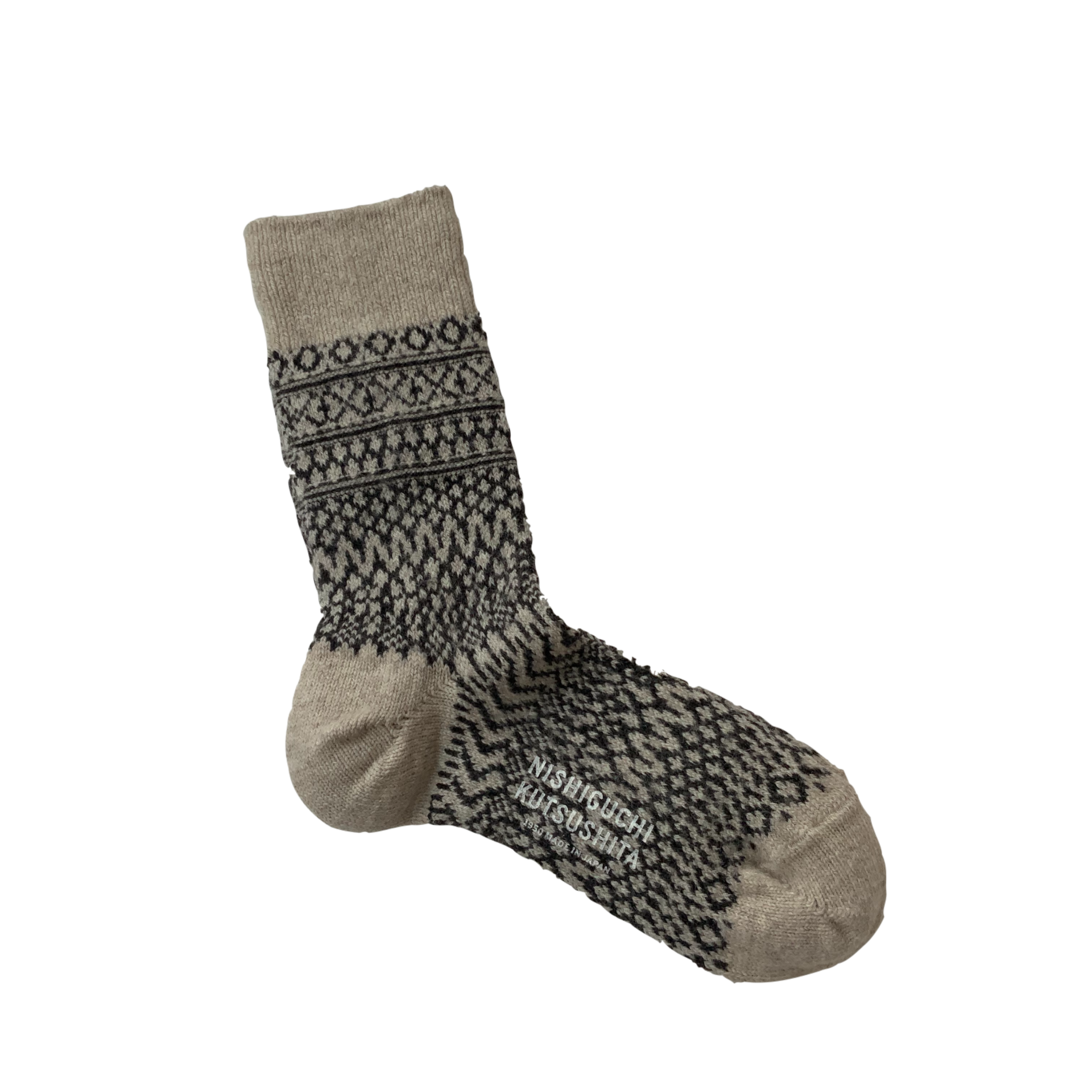 Wool Jacquard Ladies Socks